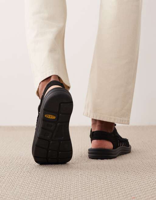 Keen Uneek sandals in black | ASOS