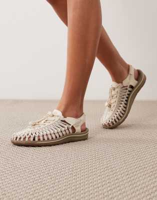 Keen Uneek Sandals In White
