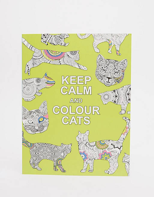 Keep Calm & Colour Cats Colouring Book
