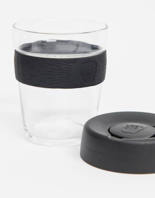KeepCup Brew Reusable Glass Cup in Black 12oz, 3 of 4