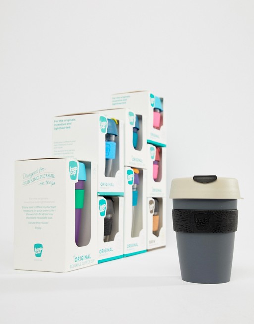 KeepCup Original Plastic Reusable Cup With Silicone Band 12oz