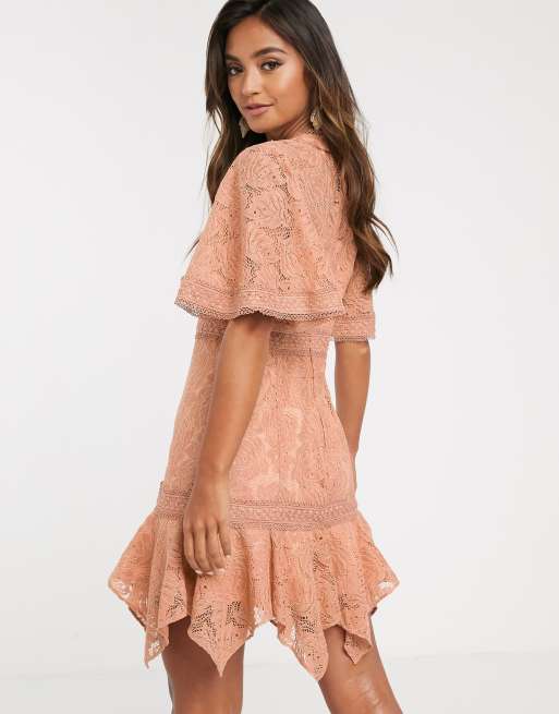 Keepsake higher outlet lace dress