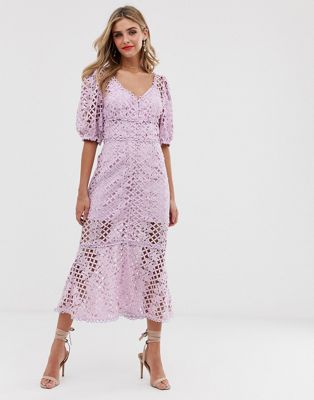 Keepsake Lovable Lace Midi Dress | ASOS