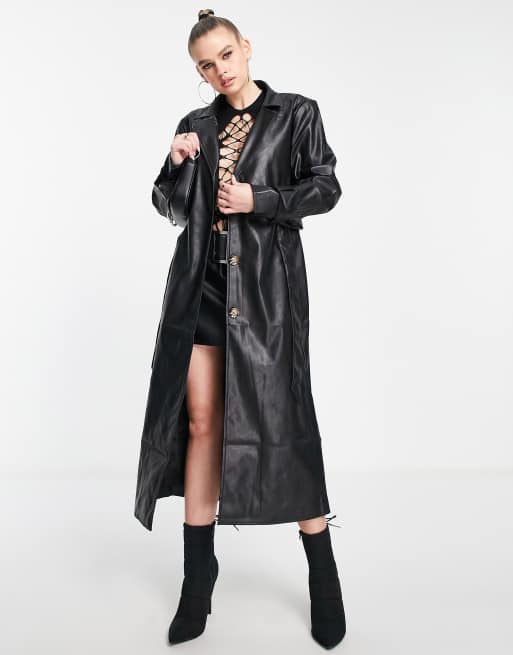 Kendal & Kylie black duster jacket | ASOS