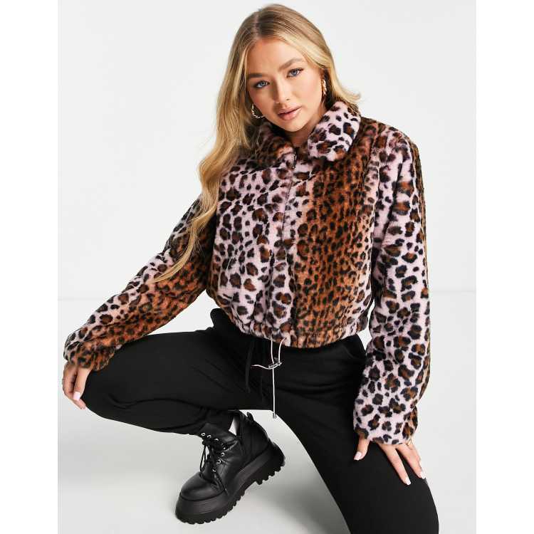 Kendall and 2025 kylie leopard jacket