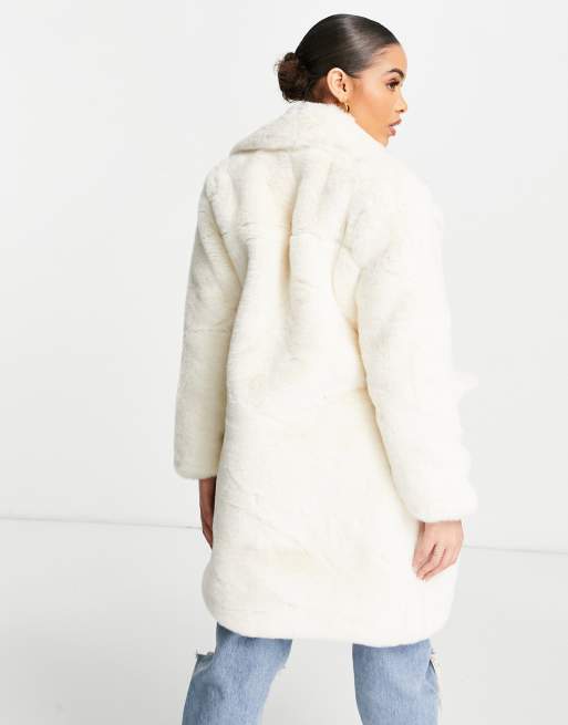 Kylie faux sale fur coat