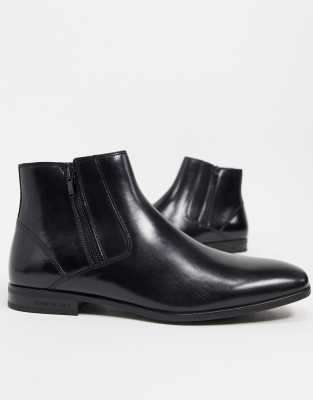kenneth cole leather boots