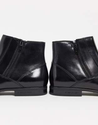 kenneth cole black chelsea boots