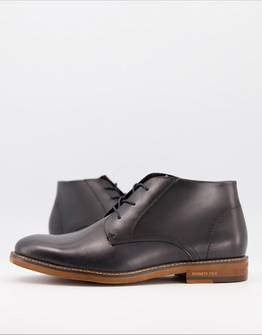 Kenneth Cole dance chukka boots in grey leather