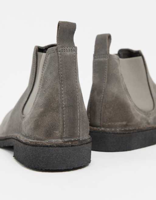 kenneth cole suede chelsea boots