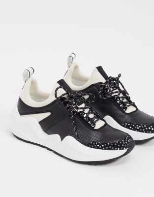 kenneth cole white leather sneakers