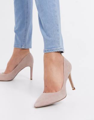 scarpe rosa cipria tacco medio