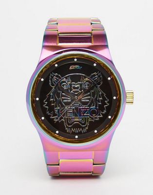 kenzo multicolor watch