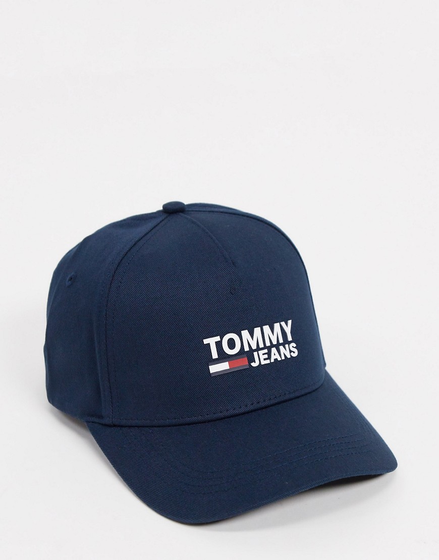 фото Кепка с логотипом tommy jeans-темно-синий