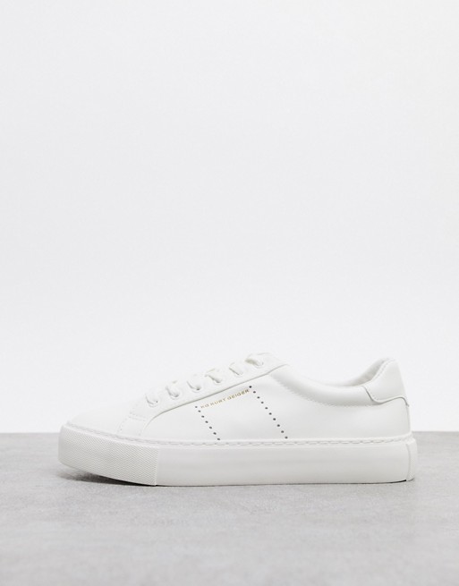 KG by Kurt Geiger chunky trainer in white