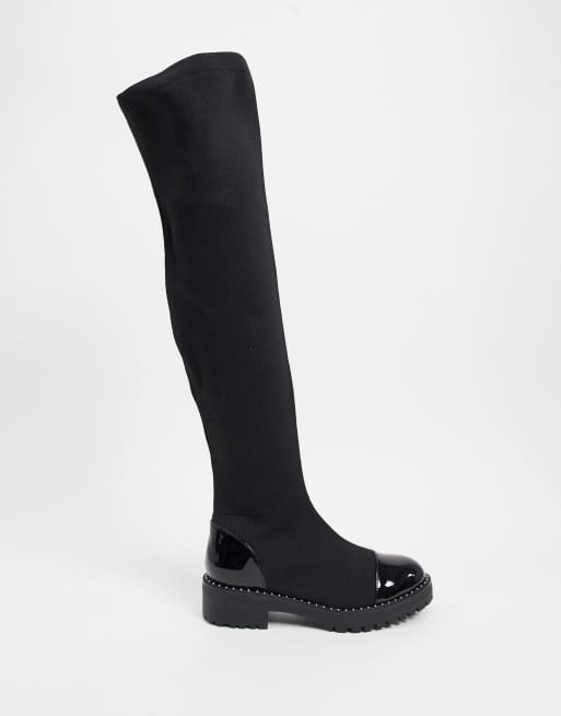 Kurt geiger 2024 flat boots