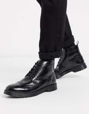 kurt geiger lace up boots