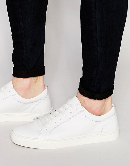 KG By Kurt Geiger Lo Trainers In White Leather | ASOS
