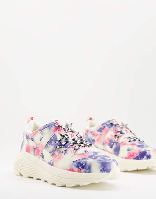KG By Kurt Geiger - Loaded - Sneakers multicolore tie-dye - MULTI