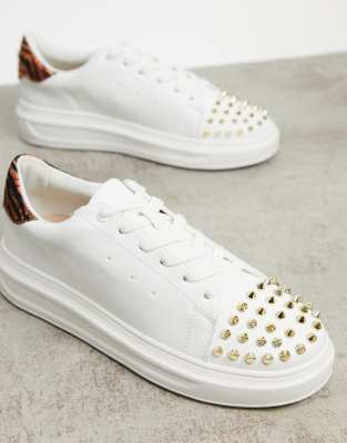 kurt geiger lucky stud trainers
