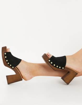 mule a talon noir