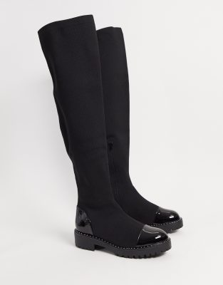 kurt geiger boots over the knee