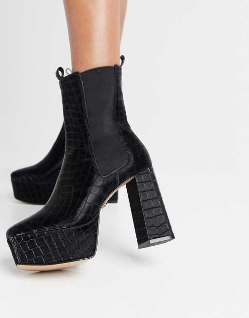 Kurt geiger platform clearance boots