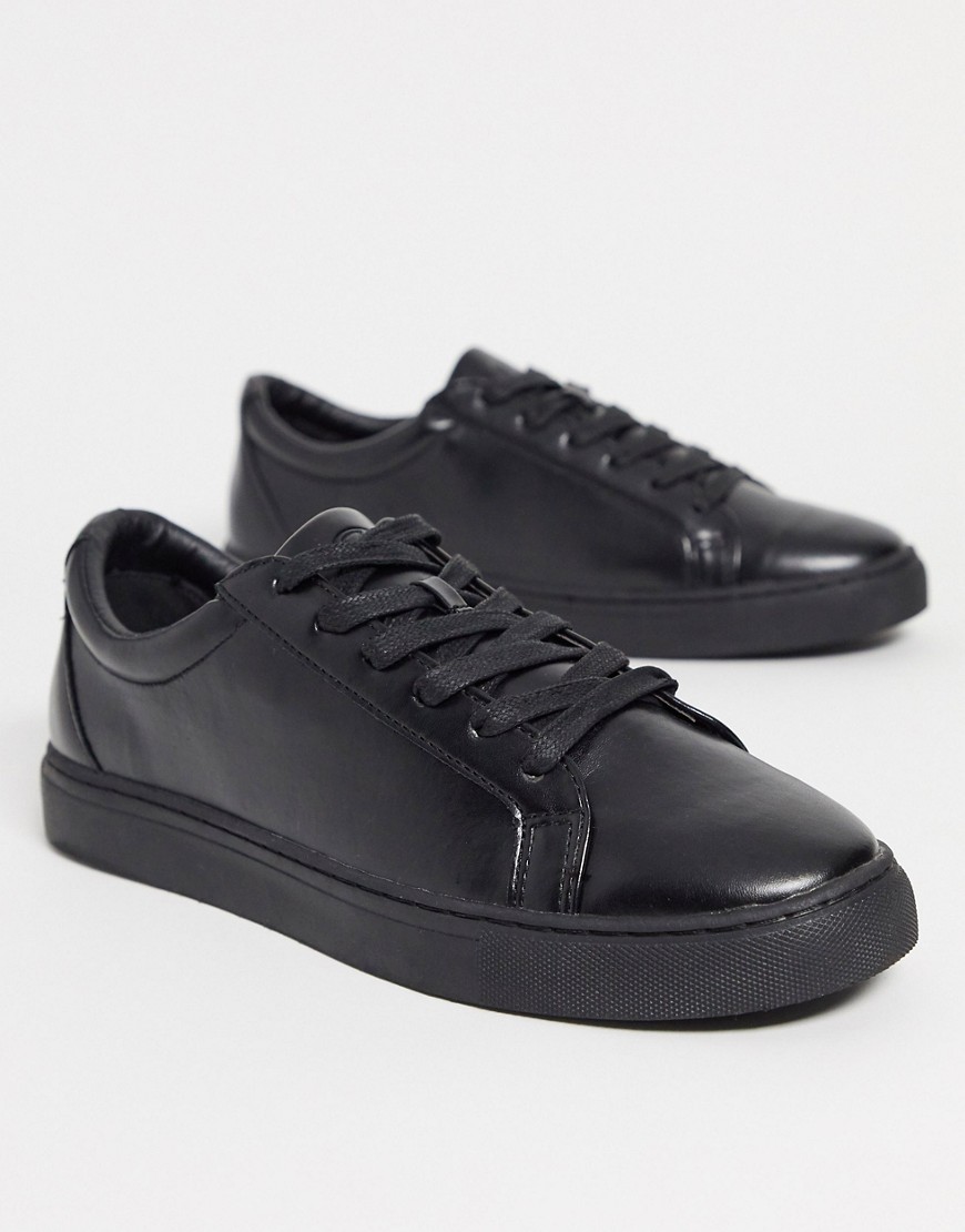 KG By Kurt Geiger whitworth lace up trainers in black