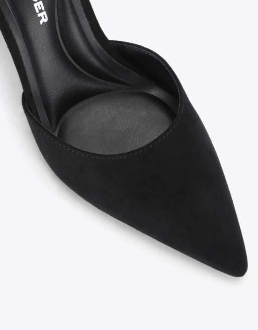 KG Kurt Geiger Adina 2 part heeled shoes in black, 4 of 4