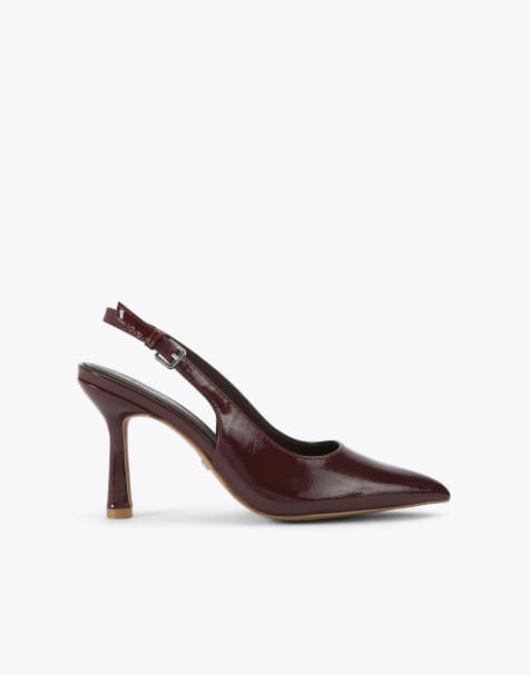 KG Kurt Geiger Adina heeled shoes in wine - view 1