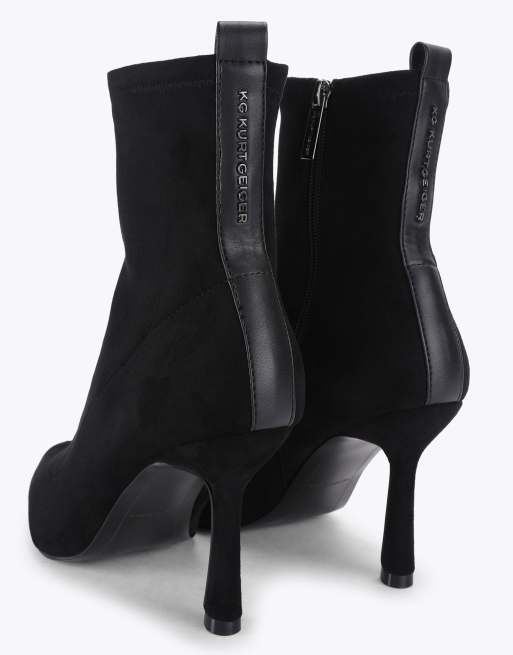 KG Kurt Geiger Adina mid ankle boots in black, 3 of 4