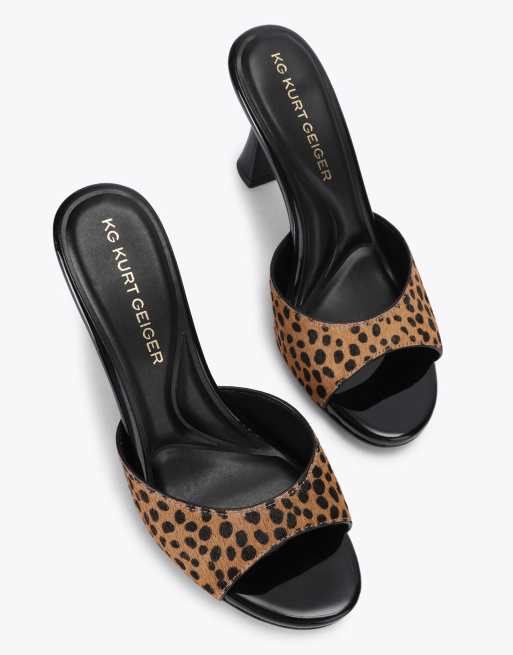 KG Kurt Geiger Aero mule heeled sandals in multi/other, 2 of 4
