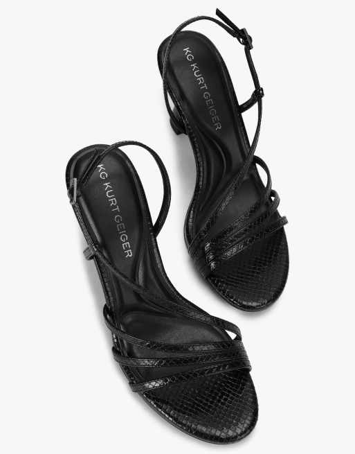 KG Kurt Geiger Aero sandal heeled sandals in black, 2 of 4