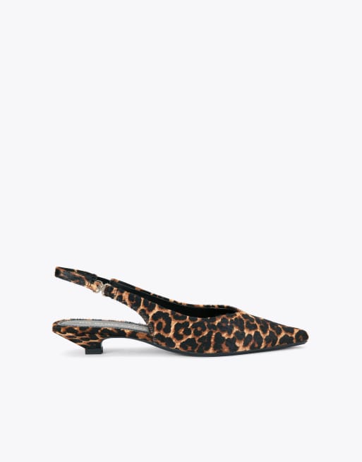 KG Kurt Geiger Agatha heeled shoes in tan combination