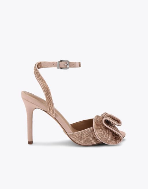 KG Kurt Geiger Allegra heeled sandals in blush, 2 of 4
