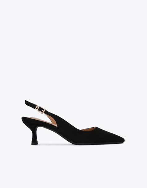 KG Kurt Geiger Aria low2 heeled shoes in black - view 1