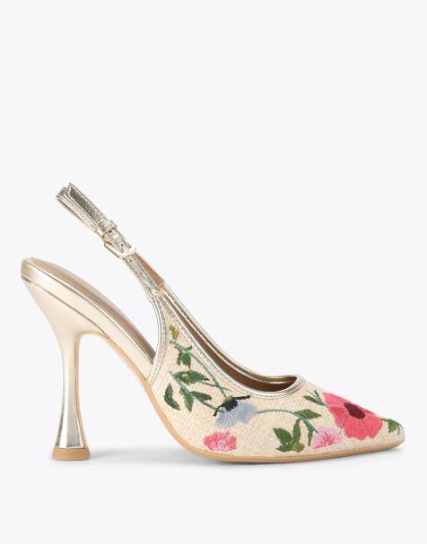 KG Kurt Geiger Aria2 heeled shoes in beige combination - view 1