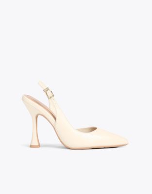  Aria2 heeled shoes in bone
