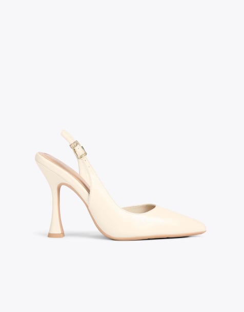 KG Kurt Geiger Aria2 heeled shoes in bone - view 1