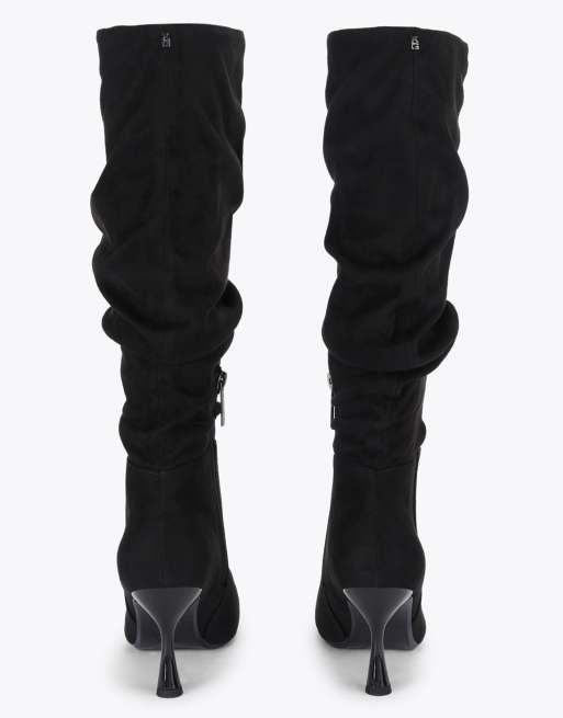KG Kurt Geiger Autumn slouch knee boots in black, 3 of 4