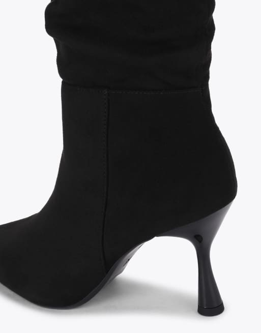 KG Kurt Geiger Autumn slouch knee boots in black, 4 of 4