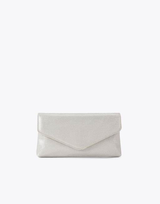 KG Kurt Geiger Bella clutch in silver combination, 2 of 4