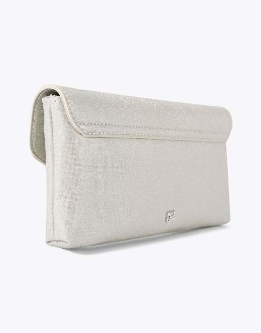 KG Kurt Geiger Bella clutch in silver combination, 3 of 4