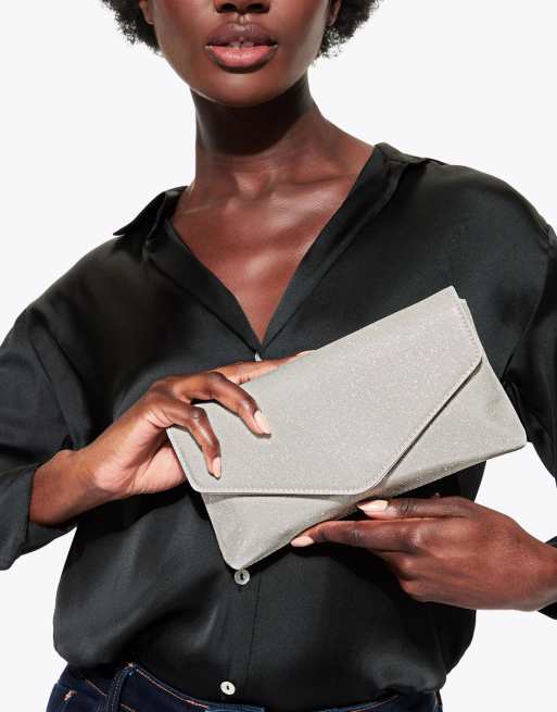 KG Kurt Geiger Bella clutch in silver combination, 4 of 4