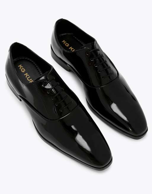 KG Kurt Geiger Cade brogue shoes in black, 2 of 4