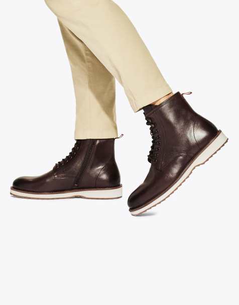 KG Kurt Geiger Colt lace up boots in brown - view 1