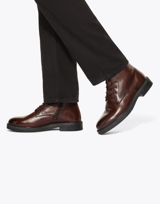 KG Kurt Geiger Douglas lace up boots in brown, 4 of 4