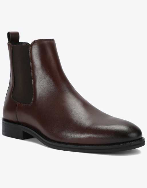 KG Kurt Geiger Duke chelsea boots in brown, 2 of 4