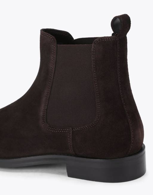 KG Kurt Geiger Duke chelsea boots in mid brown, 3 of 4