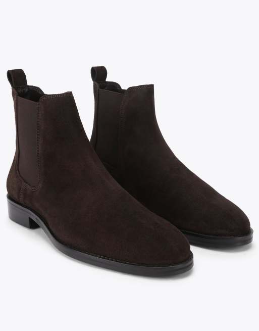 KG Kurt Geiger Duke chelsea boots in mid brown, 4 of 4